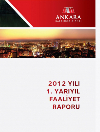Ankara Kalkınma Ajansı 2012 Yılı 1. Yarıyıl Faaliyet Raporu