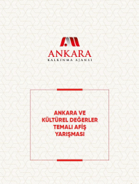 1. ve 2. Ankara ve Kültürel Değerler Temalı Afiş Yarışması - 2018